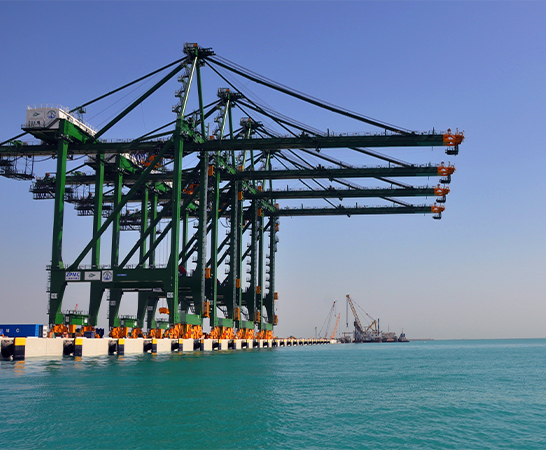沙特达曼港码头工程