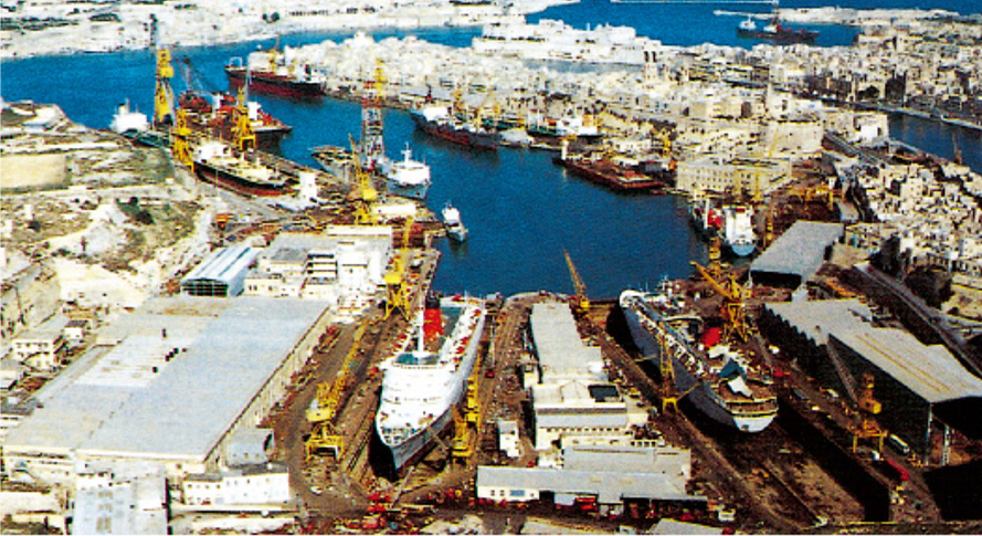 马耳他30万吨船坞工程