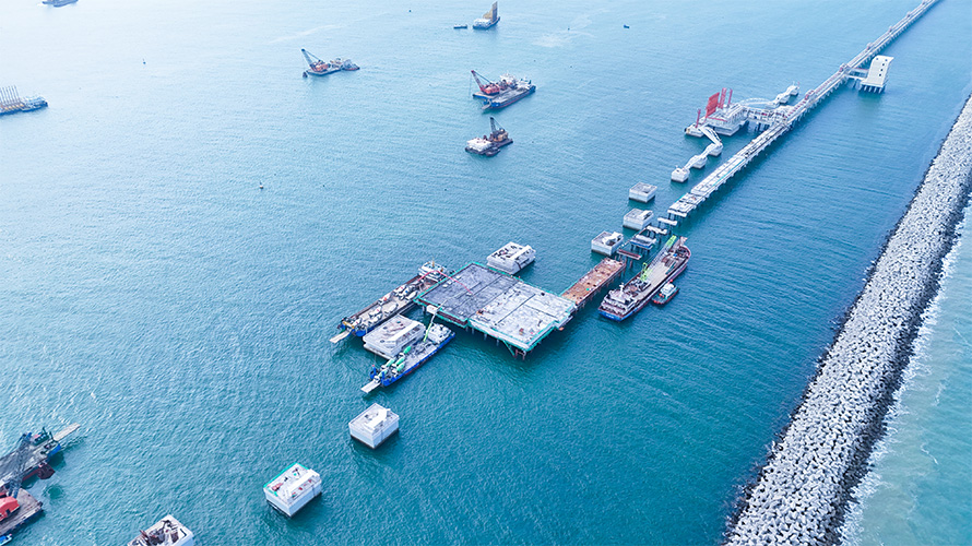 茂名港博贺新港区东区化工码头工程
